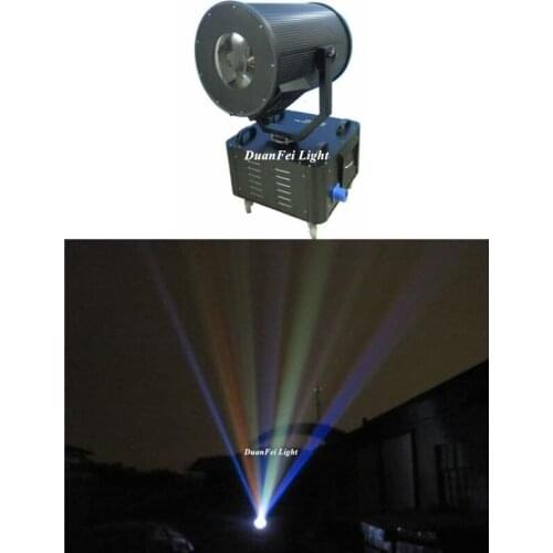With Roadcase 5000W Sky Rose Outdoor Colorful Beam Search Light