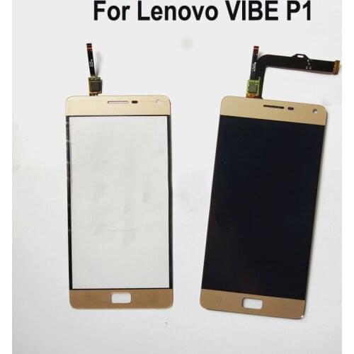 For Lenovo VIBE P1 P 1 VIBEP1 Touch Panel Screen Digitizer Glass Sensor Touchscreen Touch Panel With Flex Cable
