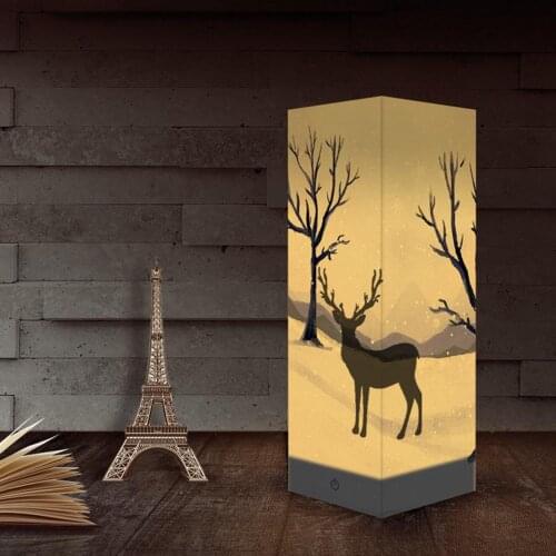 Modern Bedside Lamp for Kids, Adults, Night Light, Shade for Bedroom, Living
