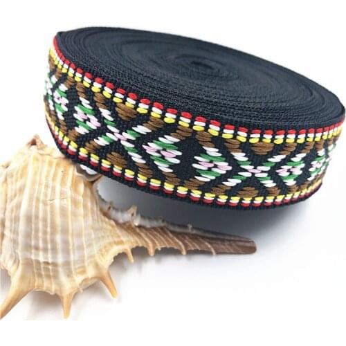 10Yards 20mm 3/4" Colored Stripe DIY Wrapping Wedding Party Hair Bow Decoration Gift Packaged Accessory Woven Jacquard Ribbon