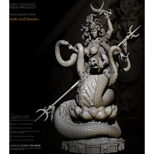 75mm 1/24 Resin model kits figure colorless and self-assembled TD-2825