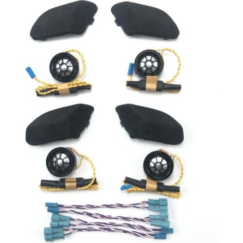 Car Front Rear Door Tweeter Trim Cover For BMW X3 F25 Series Panel Shell Sound Loudspeaker Horn Speakers 2011-13 Kit Accessories