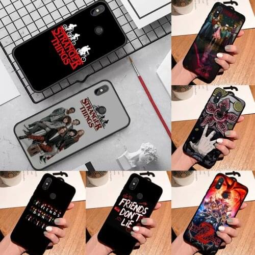 Strange Things Season 3 Luxury Unique funda coque cover Phone Case For Xiaomi Redmi note 7 8 9 t k30 max3 9 s 10 pro lite