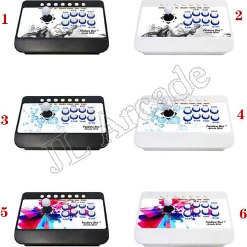 New Pandora box fighting joystick Wired Single plastic controller plug and play Zero delay usb connect arcade cabinet machine