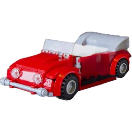 LEQUMOC Movie The Love Bug City Sports Car 137PCS Model Building Blocks Toys for Children DIY Toy Kids Gifts Citys Racing Car