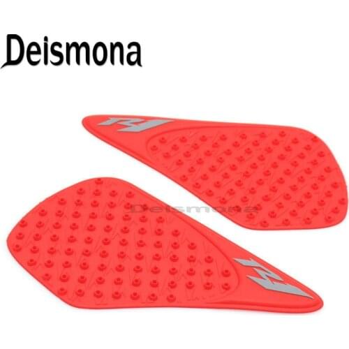 Motorcycle Anti slip Tank Pad Protector Stickers Side Gas Knee Grip Traction Pads For Yamaha YZF R1 YZFR1 YZF-R1 2004 2005 2006