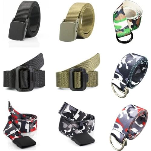 9 Styles Fashion Tactical Female Belts Outdoor High-Intensity Adjustable Mens Belt Training Running Comfortable Womens Belts