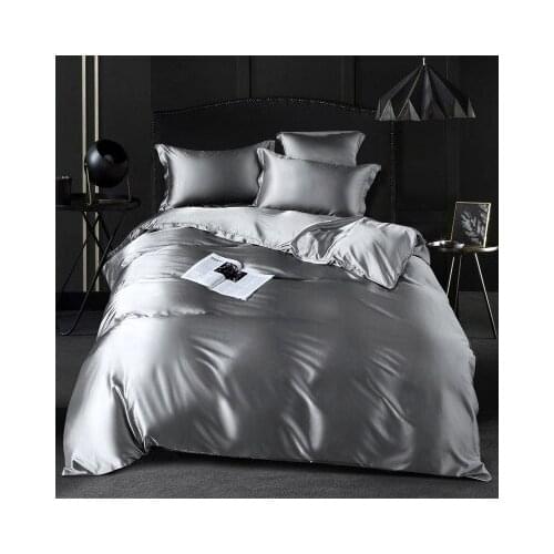 Silky feeling luxury bedding set 4pcs bedspreads /duvet cover set king/queen bedding set