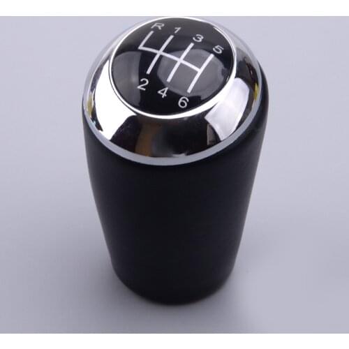 6 Speed Manual Gear Shift Stick Knob Shifter Grip Head Car Fit For Mazda 3 5 6