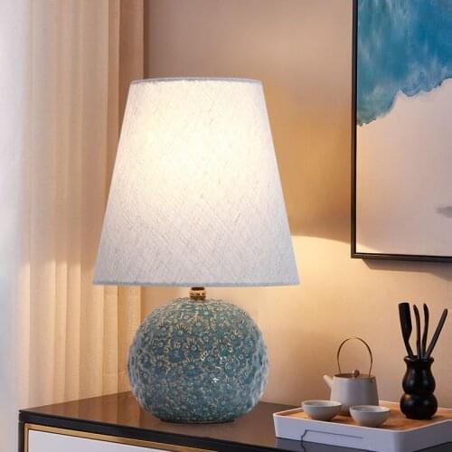 Modern Ceramic Table Lamp Beside Lamp For Study Living Room And Bedroom Bedside Lamp Home Creative Ceramic Decorative Table Lamp