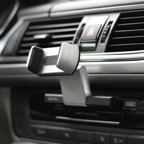 Universal Car Phone Holder Cd Slot Aluminium Mobile Mount Cradle For Iphone Samsung For All 3.5-6.0 Inch Phone