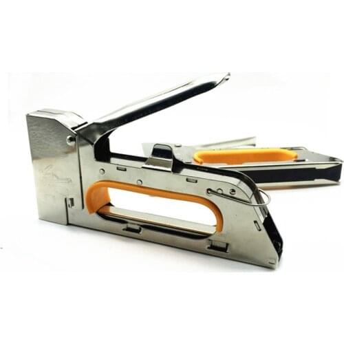 Universal Staple Gun Manual Nail Gun Heavy Duty Furniture Stapler for Fixing Material, Advertising Paint, Decoration, Carpentry