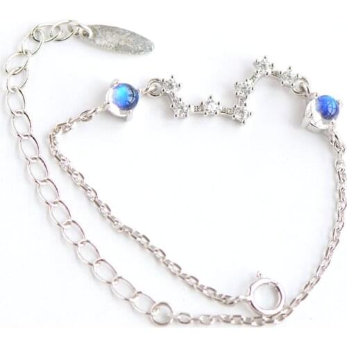 Nepal Bali Natural Moonstone Silver Blacelets&Bangles, Pure 925 Sterling Silver Bracelet For Women,Fine Jewelry For Wholesale