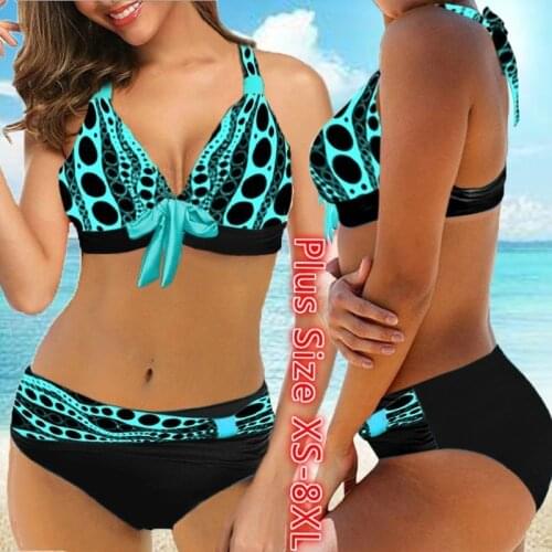 2021 summer women swimsuit Sexy two Pieces Bikini New Push Up Bikini Set Beachwear pringting leopard big size breathe swim Suit