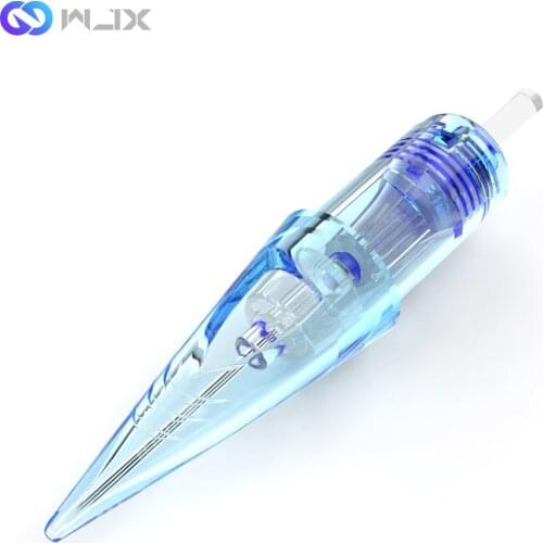 20pcs WJX Cartridge Tattoo Needles Sterilized RS Permanent Makeup Machine DragonHawk Tattoo Needles Supplies Accessories
