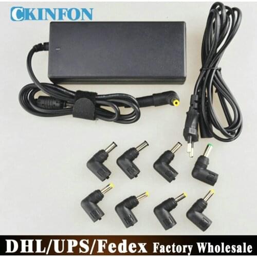 30Pcs/Lot 90W Automatic Universal Laptop Power Adapter For DC15-20V Notebook