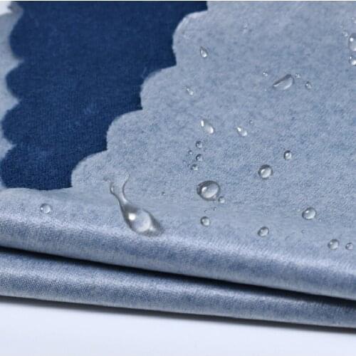 4 yards Factory direct sales composite fabric towel cloth laminated TPU film baby saliva towel changing pad composite fabric