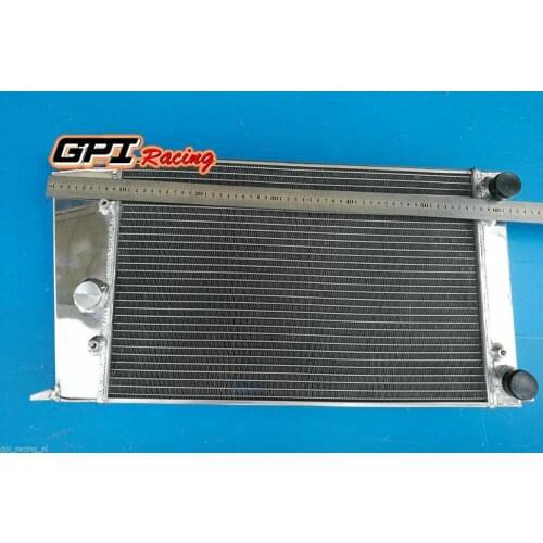Aluminum Radiator for VW GOLF MK1/CADDY/ SCIROCCO GTI SPEC 1.6 1.8 custom