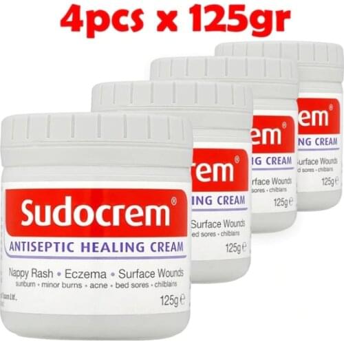 Sudocrem Antiseptic Healing Cream For Nappy Rash-Cuts-Grazes-Minor Burns-Bed Sores-Acne-Eczema-Baby- Relieves Red-İrritation