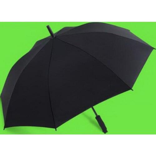 Oversized long-handled automatic male gift umbrella/semi-automatic curved handle umbrella/Waterproof umbrella hat/181136