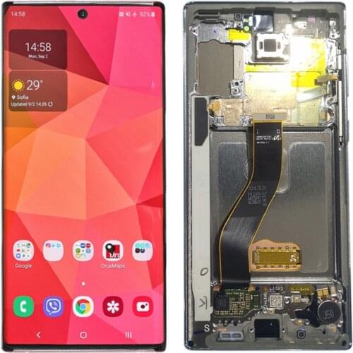 Defect LCD For Samsung Galaxy Note 10 Lcd N970F N9700 with Frame Display Touch Screen Digitizer Assembly with dead spot
