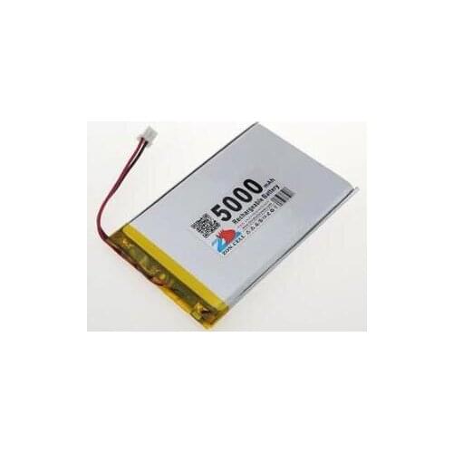 Free ship 3.7v 606090 5000mAh polymer lithium battery li-po rechargeable battery learning machine battery