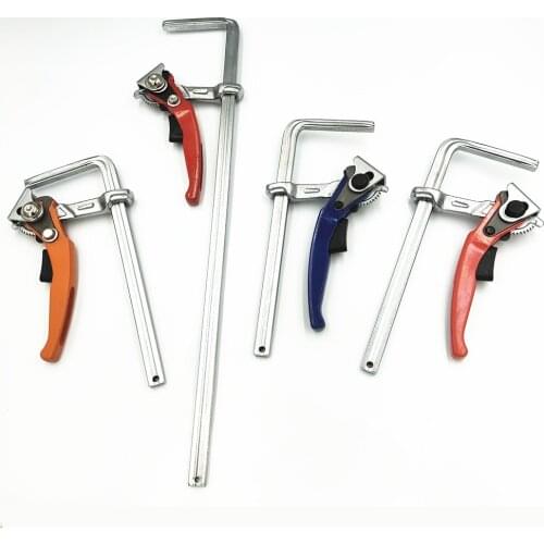 MFT Clamp Carpenter Workbench F Clamp Heavy Duty Adjustable Fast Clamping Guide Rail System Woodworking DIY Hand Tool