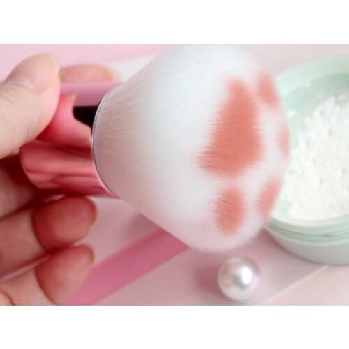 Cute Cat Claw Paw Makeup Brushes Facial Foundation Brush Long Lasting Belleza Blush Makeup Cosmetics Tool Brochas Maquillaje