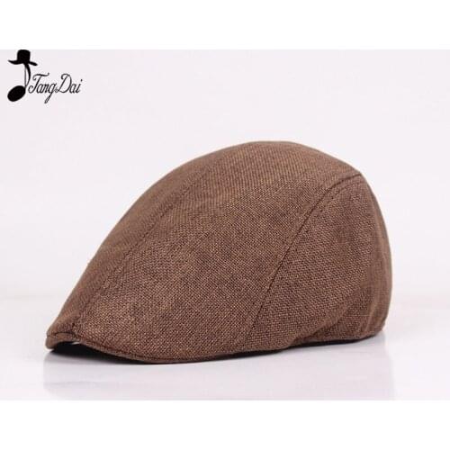 Unisex Brief Visor Cap Solid Cabbies Driving Cap Newsboy Hat Man Woman Gorras Spring Autumn Casual Flat Hat