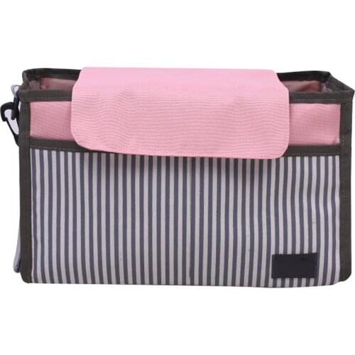 New Baby Stroller Organizer Bag Mummy Diaper Bag Baby Carriage Waterproof Large Capacity Stroller Travel Nappy Bags 30x19x13cm