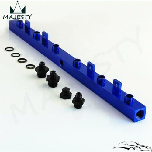 New Fuel Injection Rail Kit For B*MW E*30 High Qualityc Fuel Rail Blue