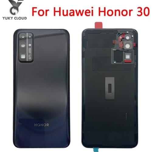 Original huawei Honor 30 Battery Cover For Hua Wei Honor 30pro Replace the battery cover With camera c