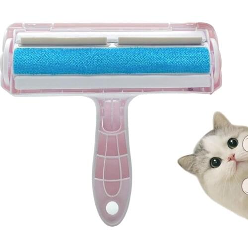 Pet Hair Remover Dog and Cat Fur Removal Roller Tool with Cleaning Base, Suitable for Couch, Clothes, Car Seats