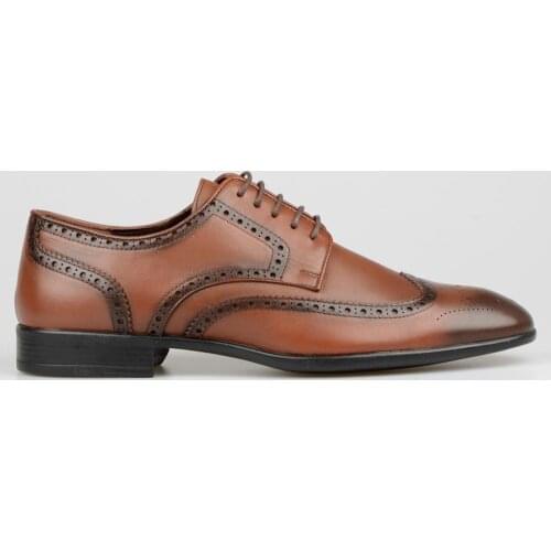 FootCourt- Luxury Leather Men Oxford Shoes Casual Men Office Business Wedding Shoes Lace Up Breathable Rubber Formal Dress Shoes