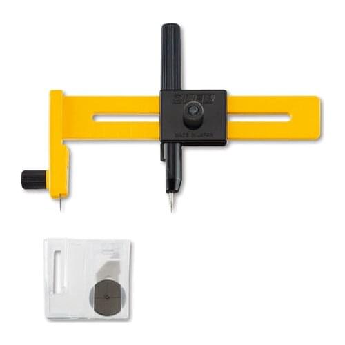 MADE IN JAPAN OLFA Compass Circle Cutter(CMP-1) / Up to 6 inch 15 extra blades