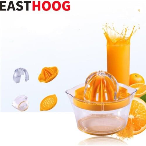 4 In 1 Portable Manual Citrus Juicer for Orange Lemon Fruit Squeezer 400ML Orange Juice Cup Child Outdoor Potable Juicer Machine