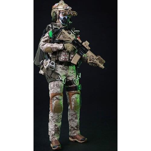 Spot 1/6 Soldier SEALs HALO Night Jump Female Soldier Model for 12 Inch Action Figure Set
