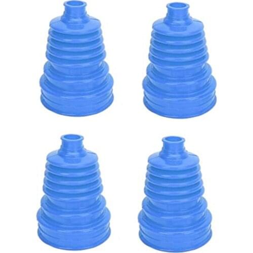 4Pcs Universal Silicone CV Constant-Velocity Dust Cover Joint Boot Drive Shaft Universal Strong Elasticity Cars Tools