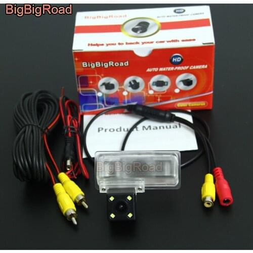 BigBigRoad Car Rear View Backup Parking Camera For nissan bluebird 2015 2016 tiida 2016 night vision waterproof Reversing camera