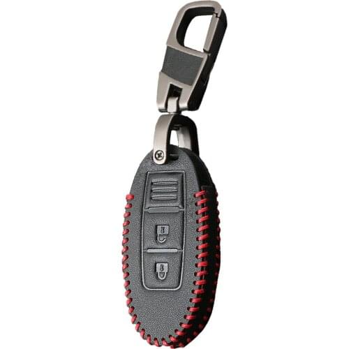 Fob Key Cover For Nissan Qashqai Key Leather Remote Cover 1 X Alissa X-Trail