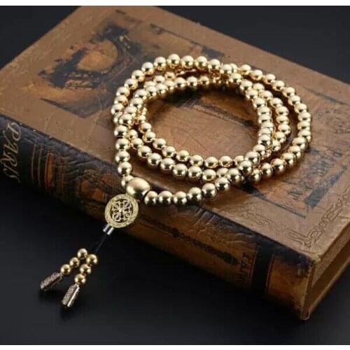 Pure Copper Fighting Necklace Self-defense Bracelet Weapon Whip