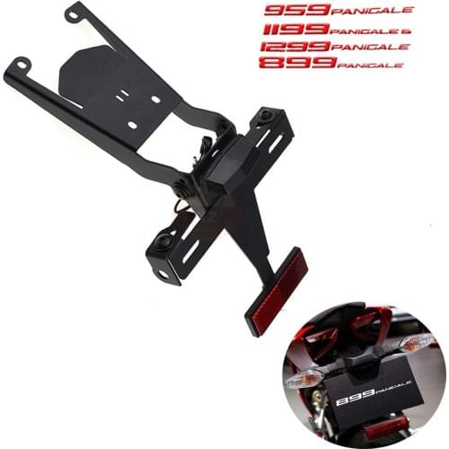 License plate holder LED light for DUCATI 899 959 1199 1299 manigale / S / R motorcycle tail order mudguard Eliminator