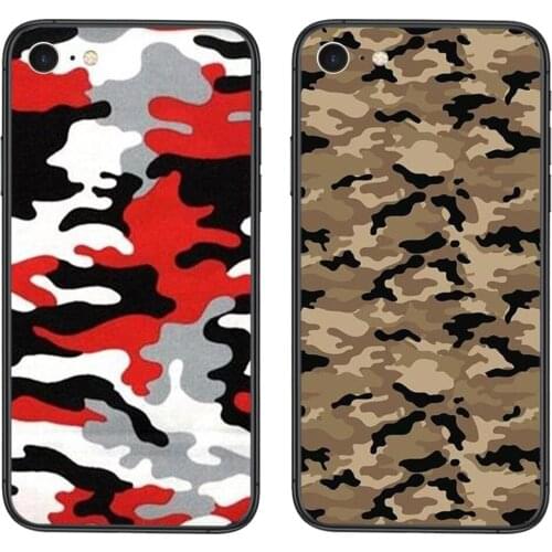 For Huawei Nova 8 se pro y5 y9 Mate 20 30 10 40 Lite Pro plus Sexy Camouflage Pattern Camo military Army Black Hoesjes Art