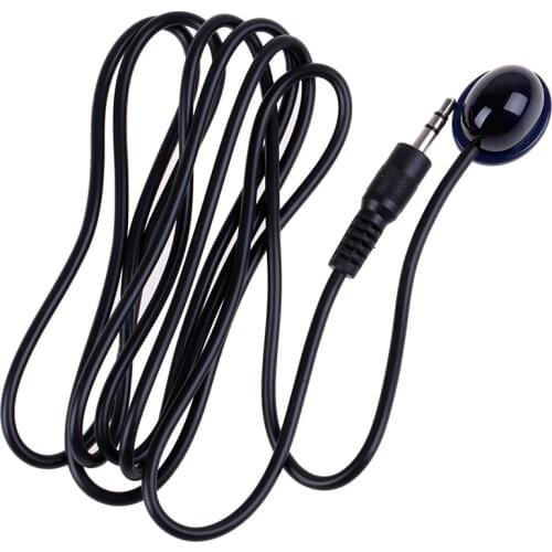 For IR Receiver Emitter Extender Repeater System 3.5mm IR Infrared Remote Control Receiver Extension Cord Cable