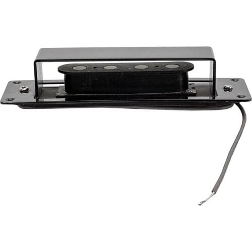 Electric Bass Pickup for Jazz Bass Guitar Replacement Parts Accessories Musical Instrument Tool Black