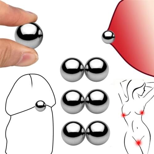 Erotic urethral Ultra Powerful Magnetic Orbs BDSM Bondage Lock Adult Sex Toys For Women Couples Games Nipple Clamps Orbs Clitori