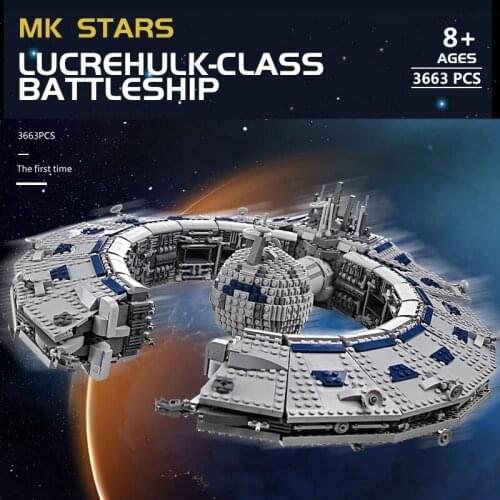 Mould King 21008 Star plan series Class Battleship Droid Control Ship bricks MOC-13056 Building Blocks Kids Toys Gifts
