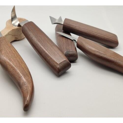 Free Shipping 7/9/10 pcs Chisel Woodworking Cutter Hand Tool Set Wood Carving Knife DIY Peeling Woodcarving Spoon Carving Cutter