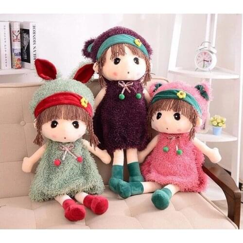 New 40cm 3 Colors Stuffed Doll Mayfair Plush Toys Beautiful Dolls for Girls Best Gift for Kids