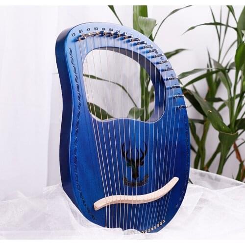 19 string Leia piano small harp for beginners little lira piano small musical instrument portable and easy to learn
